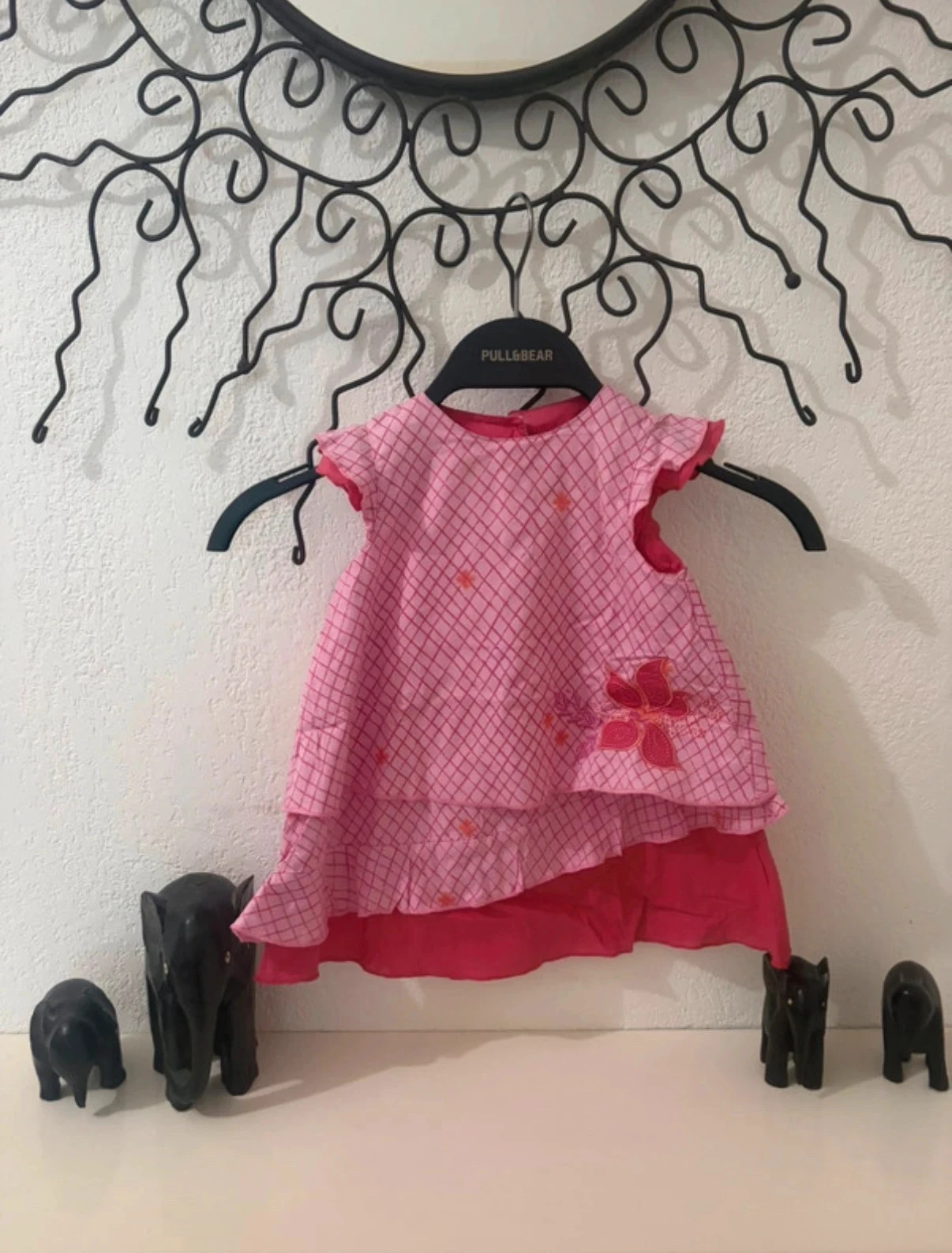 Set van 4 kledingstukken voor babymeisje – 6 maanden – photo 12